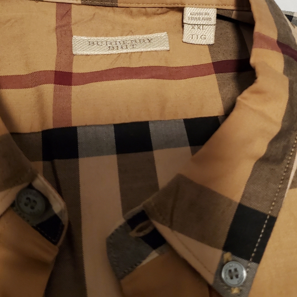 Three Burberry shirts $100 each - Picture 3 of 8